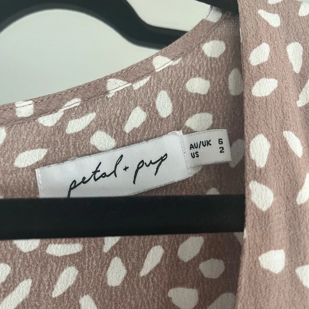 Petal & Pup FRANKLIN DRESS - MOCHA - Picture 6 of 10